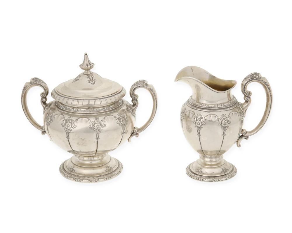 Appraisal: A Towle Royal Windsor sterling silver creamer and sugar pot