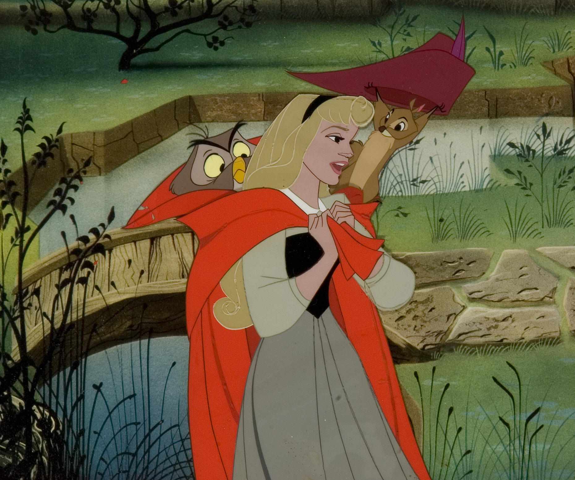 Appraisal: A Walt Disney celluloid from Sleeping Beauty gouache on celluloid