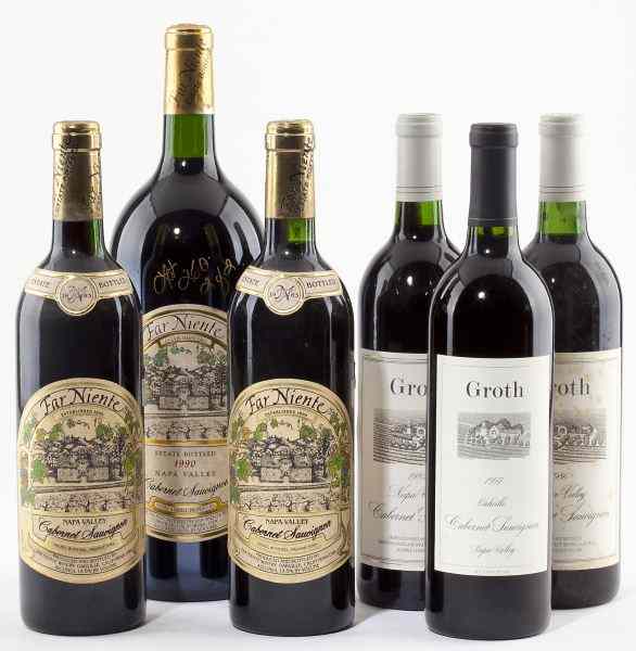 Appraisal: Far Niente Groth total bottlesVintage Far Niente Oakville Cab into