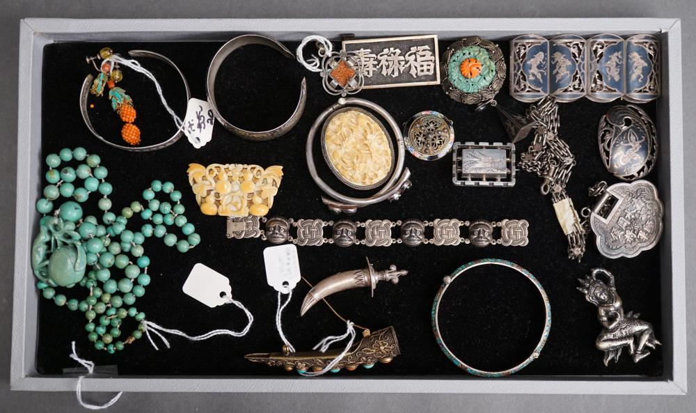 Appraisal: Collection of Mostly Southeast Asian Sterling -Silver and other Jewelry