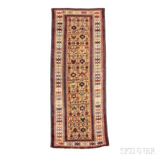 Appraisal: Kuba Long Rug Northern Caucasus c ft in x ft