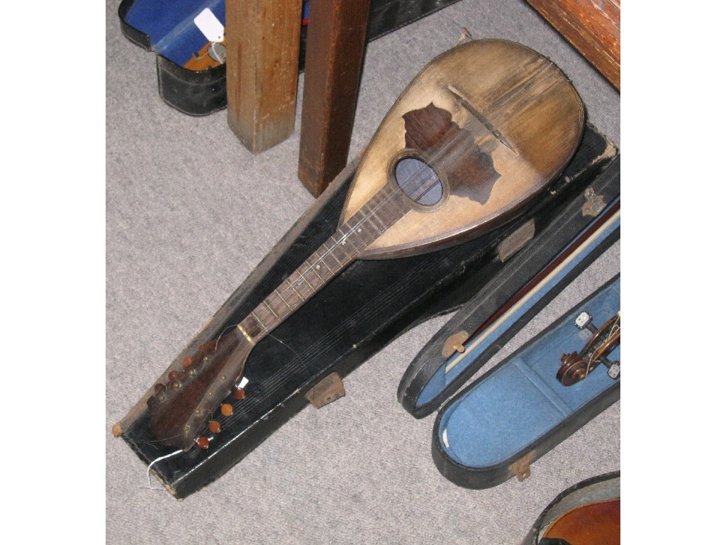 Appraisal: Mandolin in case