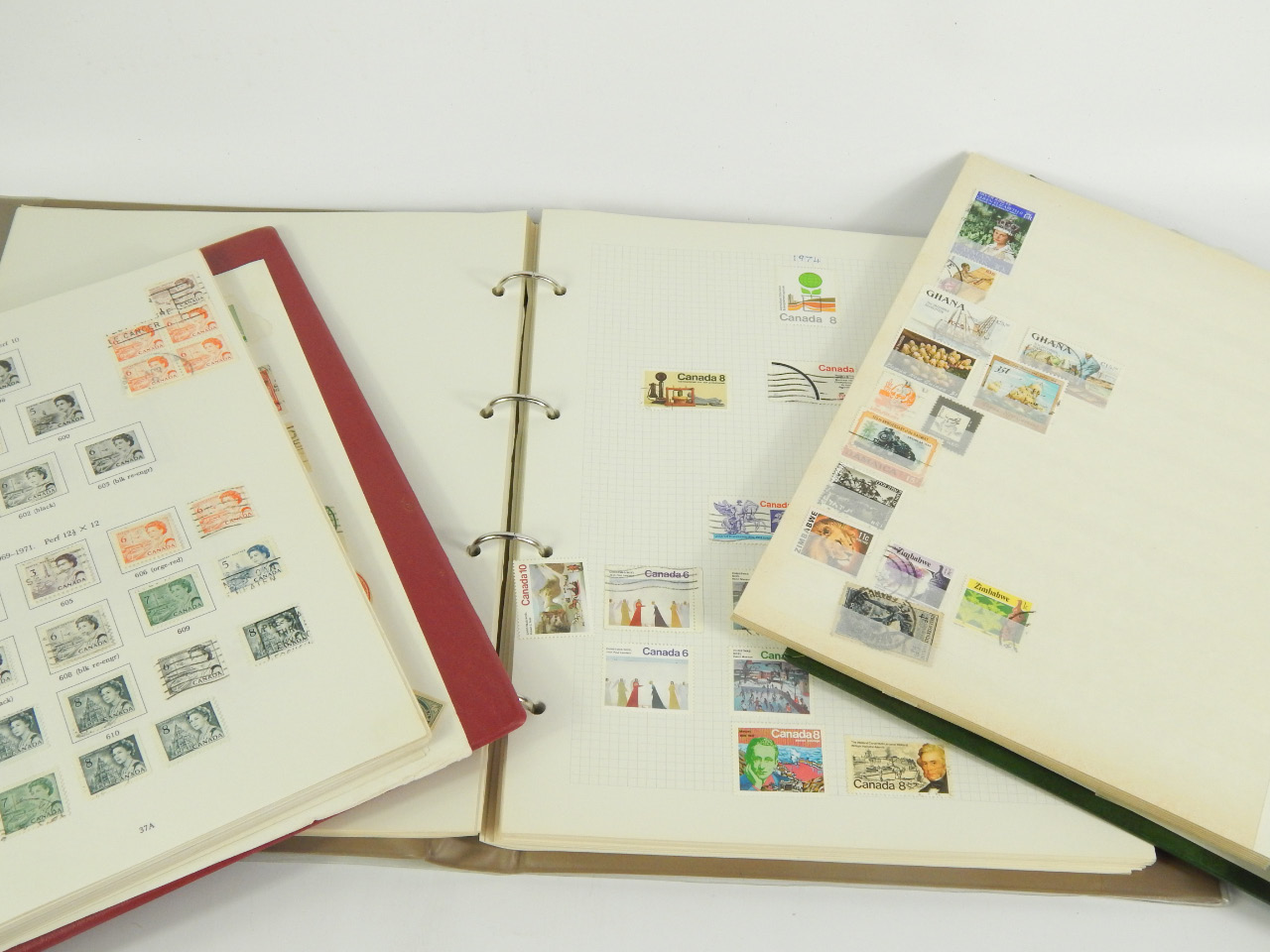 Appraisal: A mixed accumulation of World and European stamps to include