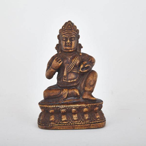 Appraisal: Hardstone Carved Jambhala Sino-Tibetan th th Century Seated in lalitasana