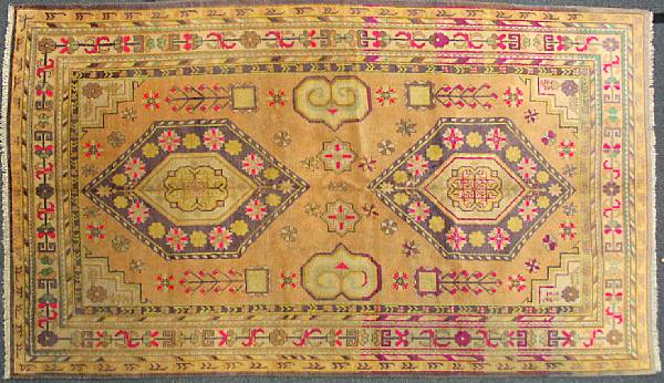 Appraisal: A Turkish carpet size approximately ft in x ft in