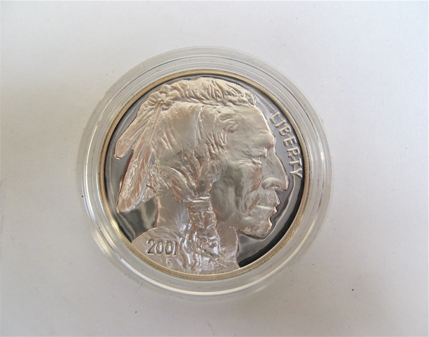 Appraisal: -P U S PROOF SILVER DOLLAR American Buffalo Commemorative issued