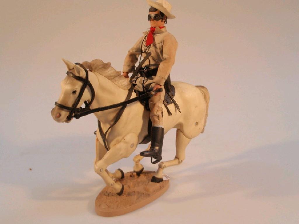 Appraisal: Roy Rogers and Silver articulated models by Gabriel Ind Inc