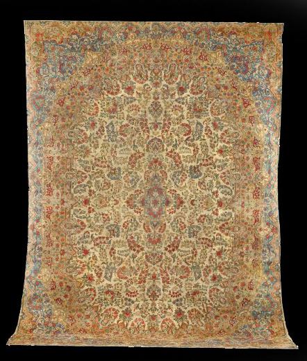 Appraisal: Antique Kerman Carpet ' x '