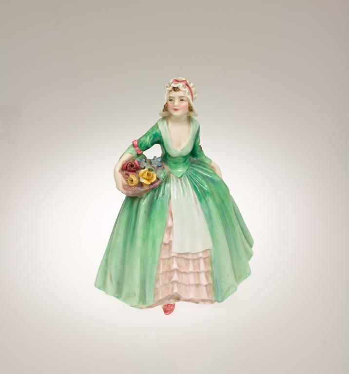 Appraisal: ROYAL DOULTON FIGURE JANET DESIGNED BY LESLIE HARRADINE modelled and