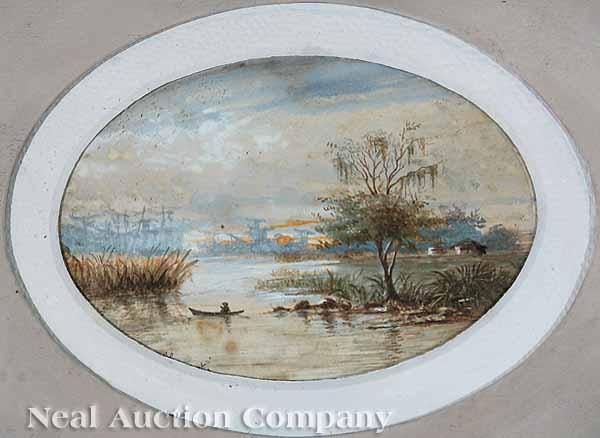 Appraisal: Alphonse J Gamotis American New Orleans - Bayou Lauvier or