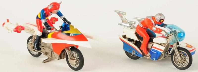 Appraisal: Lot of Popy Motorcycles Includes PA- Kikaider Mini-Me Side Machine