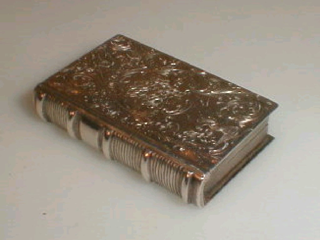 Appraisal: A William IV silver Vinaigrette in the form of a