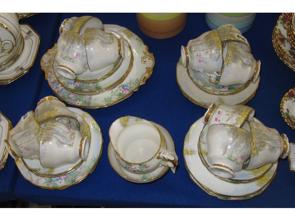 Appraisal: Paragon 'Woodland Bluebell' twelve setting teaset