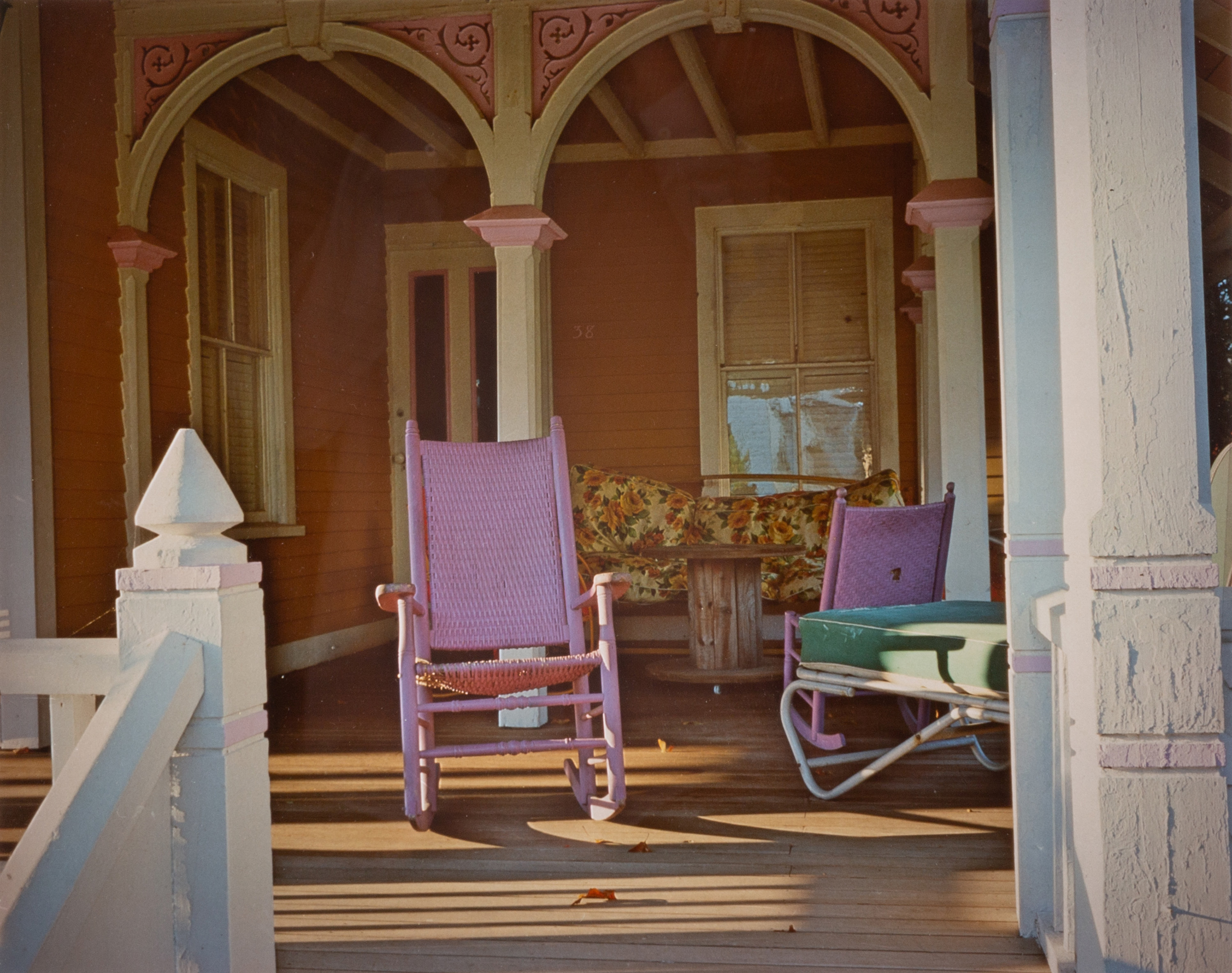 Appraisal: STARR OCKENGA AMERICAN B OAK BLUFF PORCHES Cibachrome photograph