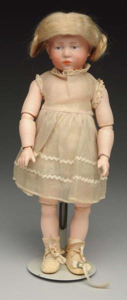 Appraisal: Darling K R Character Doll German bisque socket head incised