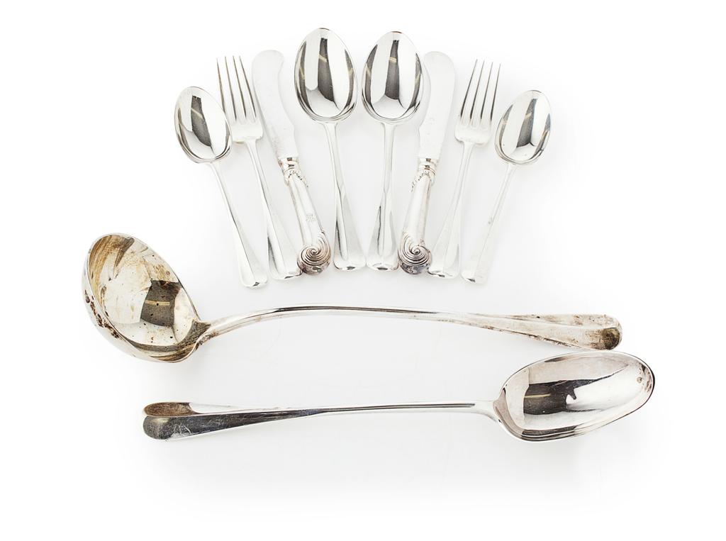 Appraisal: A comprehensive canteen of flatware and cutlery Hamilton Inches Edinburgh