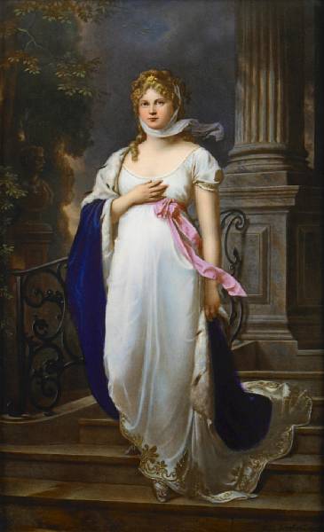 Appraisal: A Berlin K P M porcelain plaque Queen Louise late