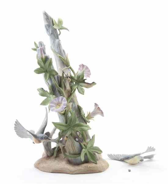 Appraisal: A Boehm Porcelain Parula Warblers signed Boehm to the base