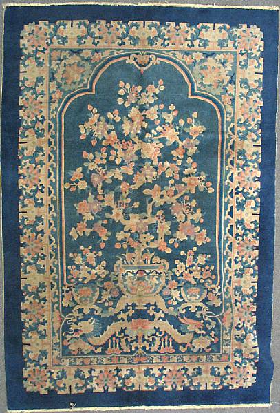 Appraisal: A Chinese carpet size approximately ft in x ft in