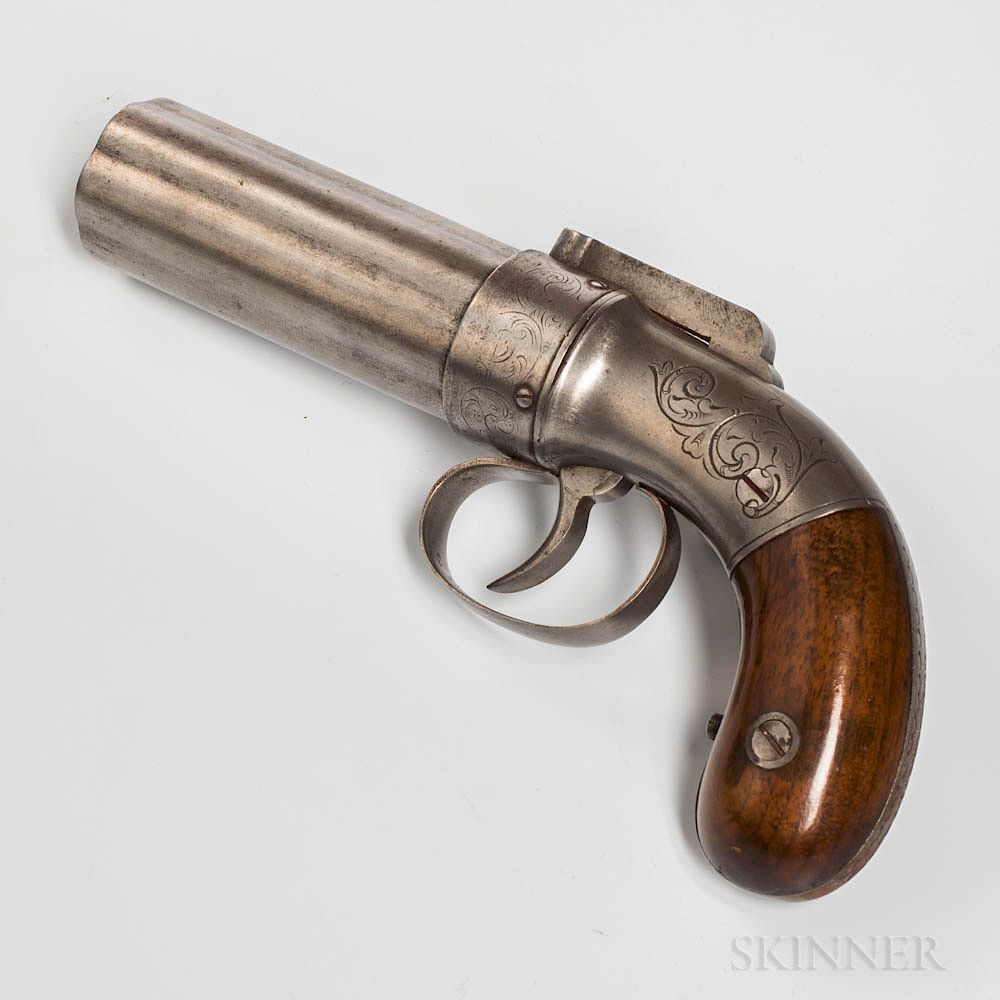 Appraisal: Allen Thurber Company Pepperbox Pistol Allen Thurber Company Pepperbox Pistol