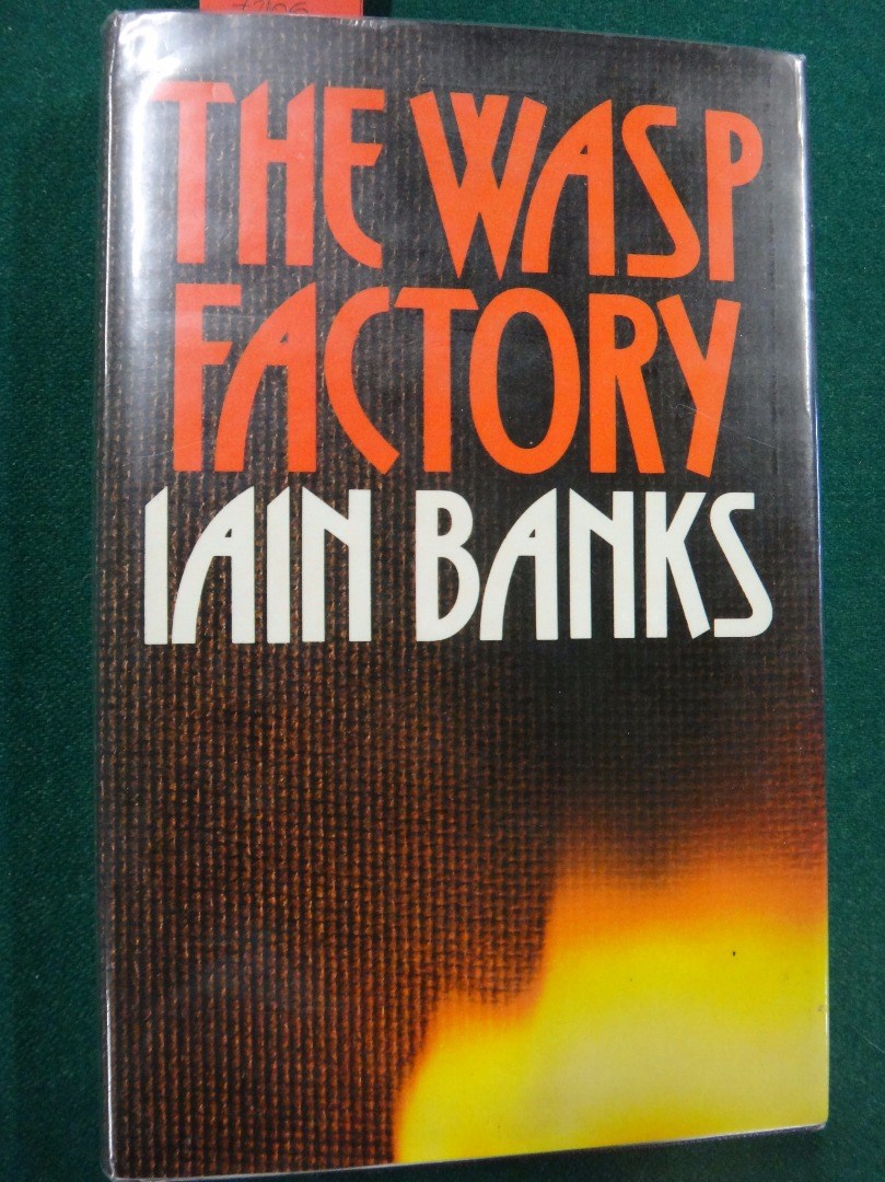 Appraisal: BANKS Iain The Wasp Factory First Edition d wrapper BANKS