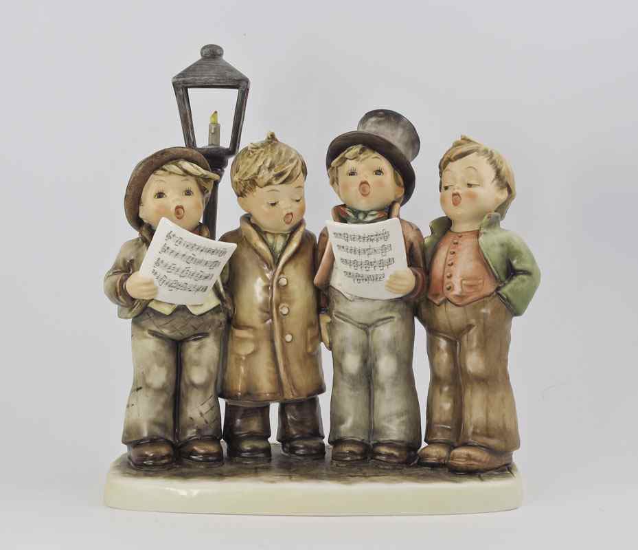 Appraisal: HUMMEL PORCELAIN FIGURINE HARMONY IN FOUR PARTS - Century Collection