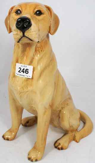 Appraisal: Beswick Fireside Model of a Golden Labrador height cm