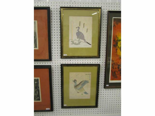 Appraisal: Color Lithographs by Gerald Nailor well listed Indian artist each