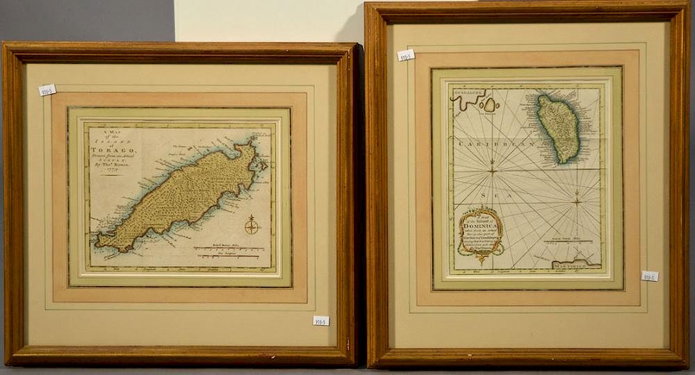 Appraisal: Two th th C Maps Two th th C maps