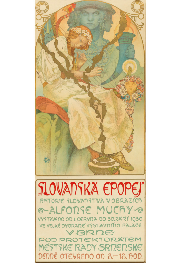 Appraisal: ALPHONSE MUCHA - SLOVANSK EPOPEJ x inches x cm V