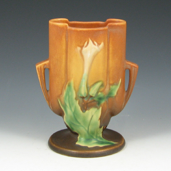 Appraisal: Roseville Thornapple - Vase - Mint Roseville Thornapple vase in