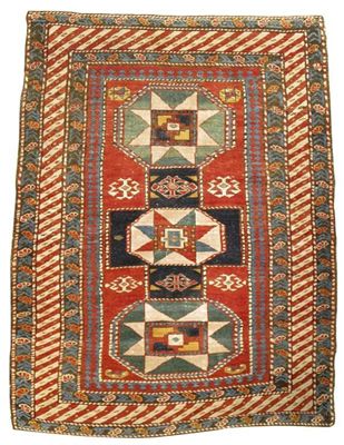 Appraisal: A Shirvan rug east Caucaus early th century the centre