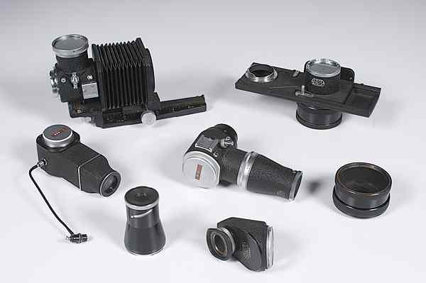 Appraisal: Leica Bellows Copying Equipment Lot of seven Condition Cowan's does