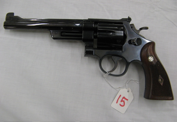 Appraisal: SMITH WESSON MAGNUM MODEL DOUBLE ACTION REVOLVER magnum caliber solid