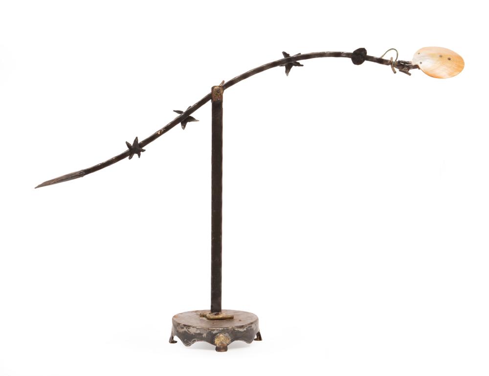 Appraisal: Mario Villa Nicaraguan New Orleans - Table Lamp mixed metal