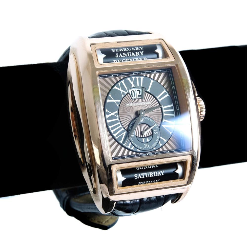 Appraisal: MAITRES DU TEMPS PINK GOLD CHAPTER TWO WATCHMaitres Du Temps