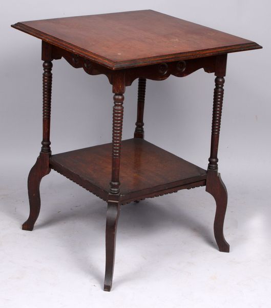 Appraisal: th Century Victorian oak table h x x EST