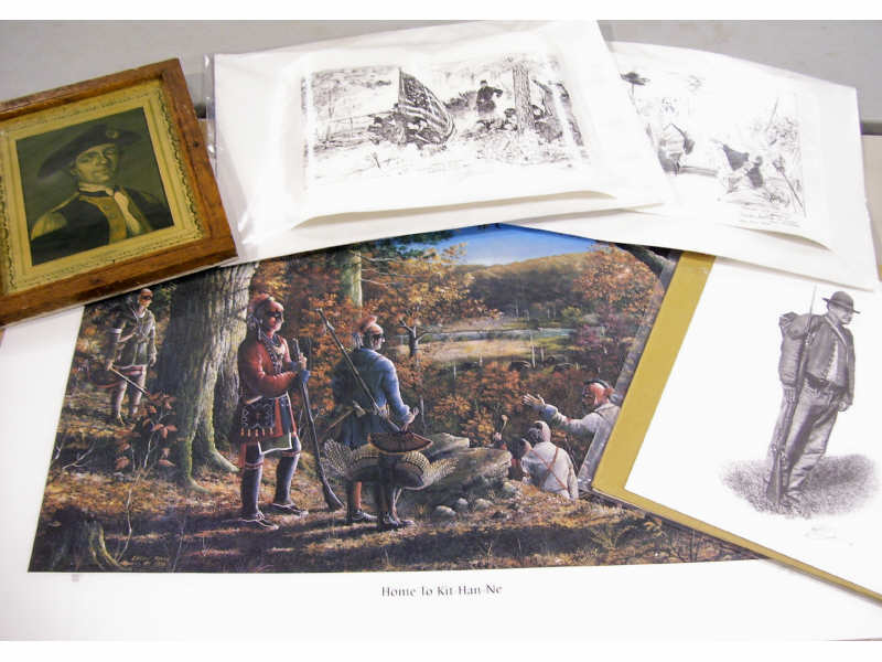 Appraisal: - War Related Prints Lot includes Limited edition print Home