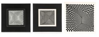 Appraisal: Collection of Monochromatic Roy Ahlgren Prints Roy Ahlgren American Pennsylvania