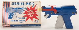 Appraisal: Super Nu-Matic Jr Paper Buster Gun United States LM Co