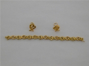 Appraisal: A Tiffany Co 'Paloma Picasso' carat yellow gold bracelet designed