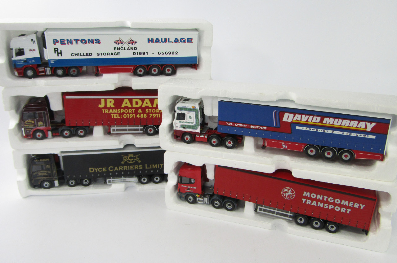 Appraisal: Corgi die cast comprising Pentons Haulage J R Adams David