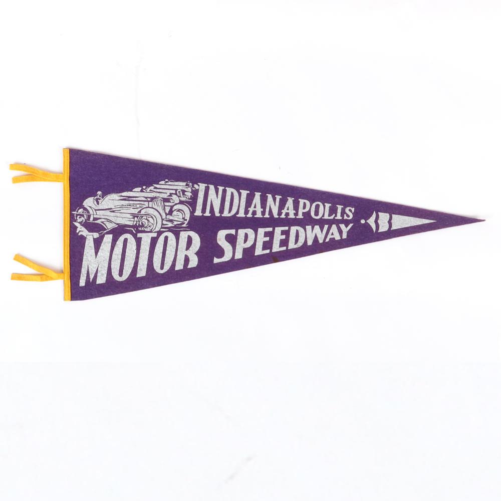 Appraisal: 'S INDIANAPOLIS MOTOR SPEEDWAY PENNANT 's Indianapolis Motor Speedway Pennant