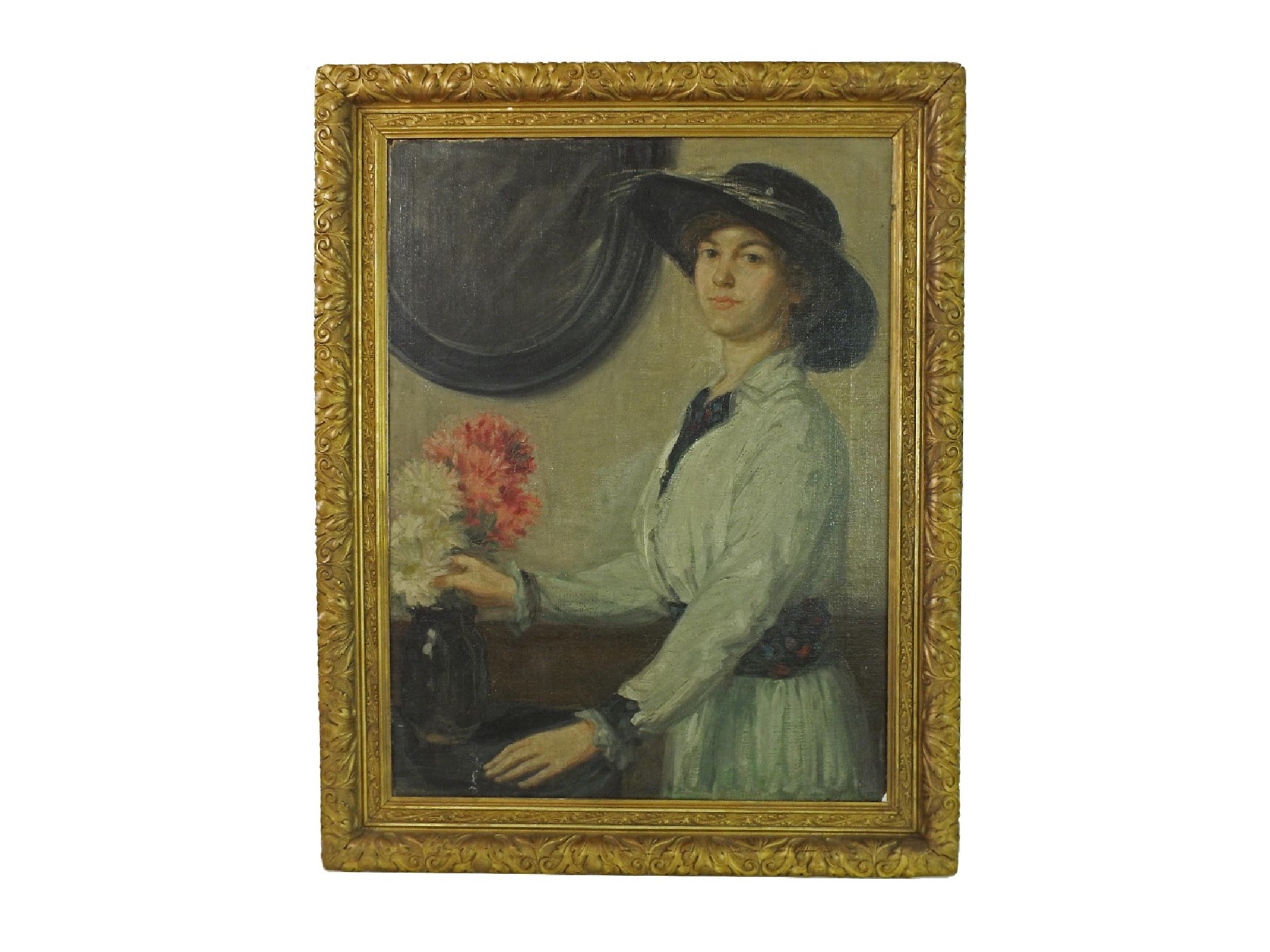 Appraisal: Follower of William Orpen th century - portrait of a