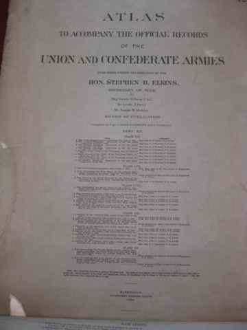 Appraisal: - Atlas ''To Accompany The OfficialRecords of the Union Confederate