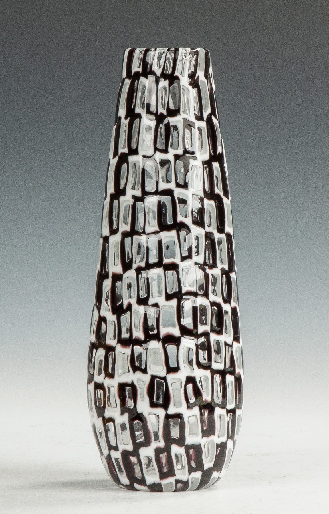 Appraisal: Tobia Scarpa B For Venini Occhi Vase Fused murrine glass