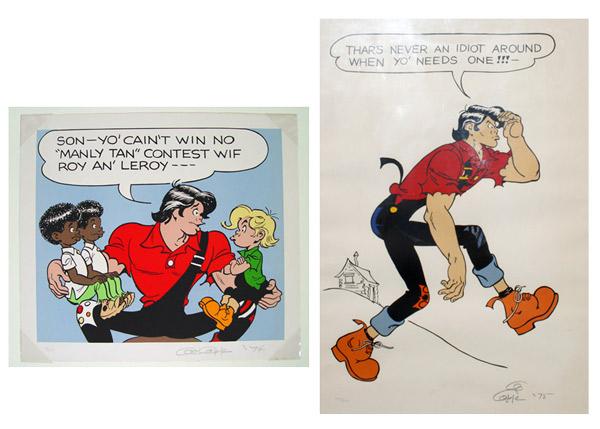 Appraisal: CAPP Al American - piece serigraph to include Lil' Abner