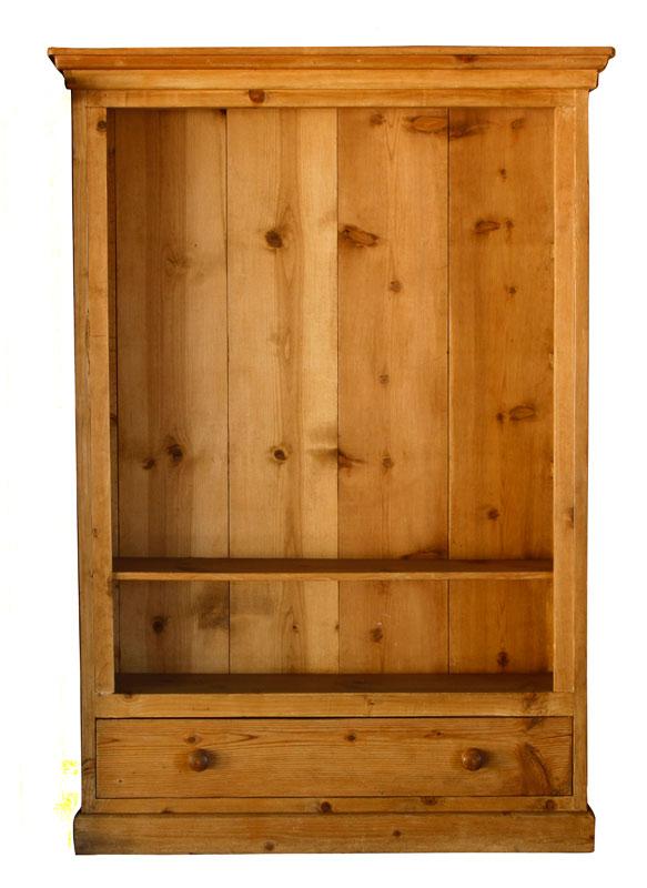 Appraisal: - Antique Style English Country Pine Bookcase Antique style English