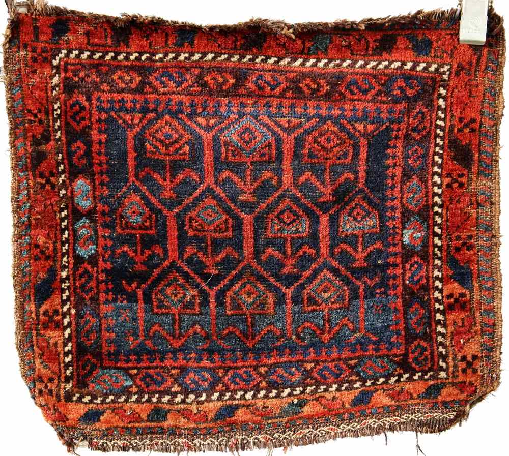 Appraisal: AREA RUG - ' x '' - Baluch Bag-face Northeast