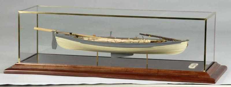 Appraisal: New Bedford Whaleboat Model Description Built by R Smolka Plank-on-frame